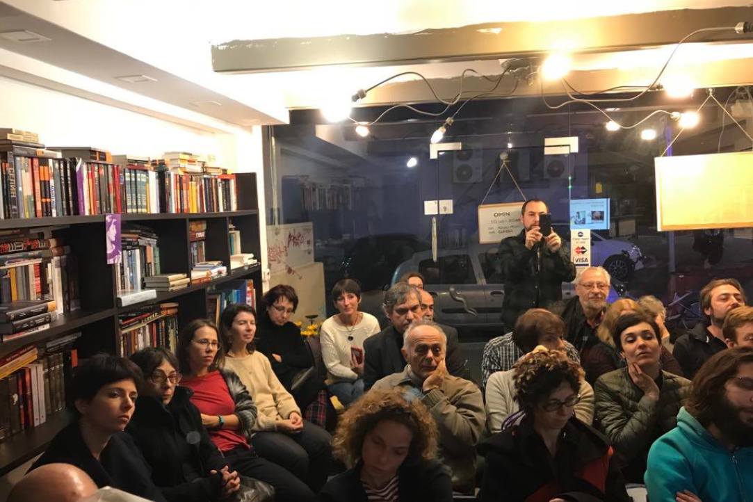 Максим Кронгауз выступил с лекцией в книжном магазине «Бабель» в Тель-Авиве (Израиль)